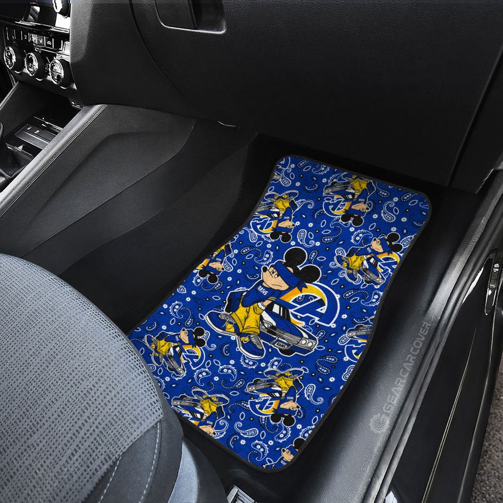 Los Angeles Rams Car Floor Mats Cartoon Theme Collection - Gearcarcover - 3