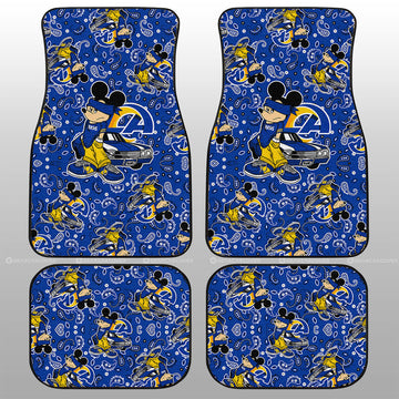 Los Angeles Rams Car Floor Mats Cartoon Theme Collection - Gearcarcover - 1