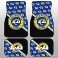 Los Angeles Rams Car Floor Mats Custom Car Accessories For Fans - Gearcarcover - 1