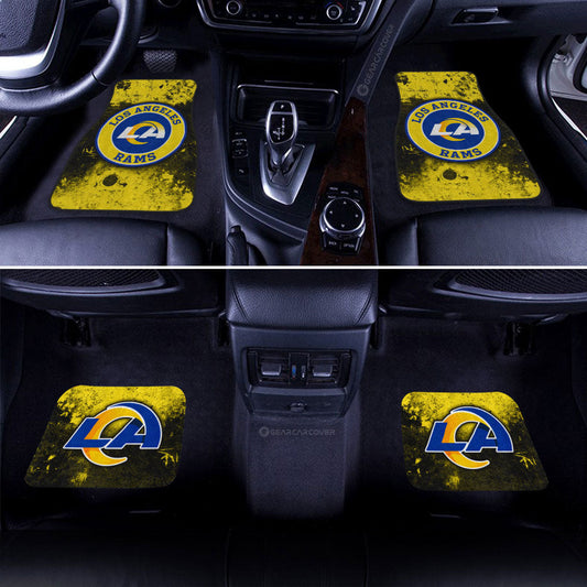 Los Angeles Rams Car Floor Mats Custom Car Accessories - Gearcarcover - 2