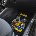 Los Angeles Rams Car Floor Mats Custom Car Accessories - Gearcarcover - 3