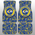 Los Angeles Rams Car Floor Mats Custom Car Accessories - Gearcarcover - 1