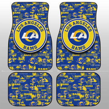 Los Angeles Rams Car Floor Mats Custom Car Accessories - Gearcarcover - 1