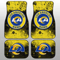 Los Angeles Rams Car Floor Mats Custom Car Accessories - Gearcarcover - 1