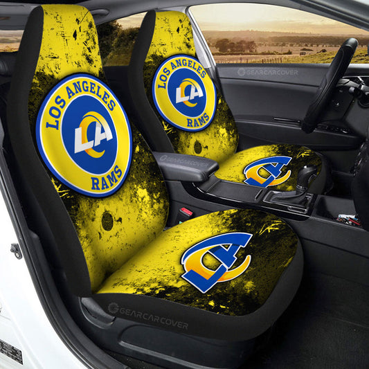 Los Angeles Rams Car Seat Covers Custom Car Accessories - Gearcarcover - 2