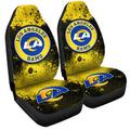 Los Angeles Rams Car Seat Covers Custom Car Accessories - Gearcarcover - 3