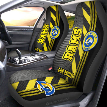 Los Angeles Rams Car Seat Covers Custom Car Accessories - Gearcarcover - 1