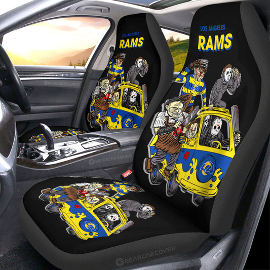 Los Angeles Rams Car Seat Covers Custom Car Accessories - Gearcarcover - 1