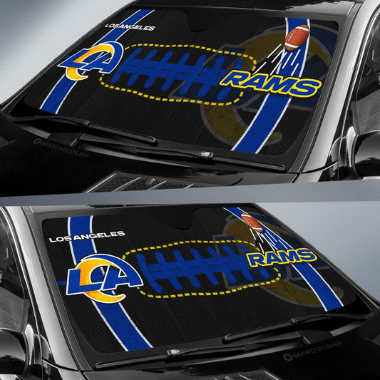 Los Angeles Rams Car Sunshade Custom Car Accessories - Gearcarcover - 2