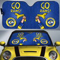 Los Angeles Rams Car Sunshade Custom Car Accessories - Gearcarcover - 1