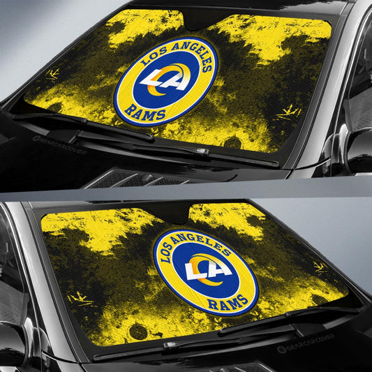 Los Angeles Rams Car Sunshade Custom Car Accessories - Gearcarcover - 2