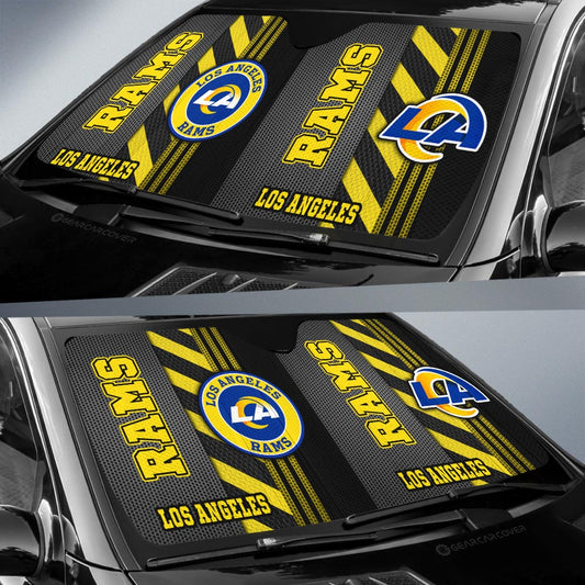 Los Angeles Rams Car Sunshade Custom Car Accessories - Gearcarcover - 2