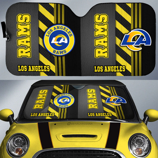 Los Angeles Rams Car Sunshade Custom Car Accessories - Gearcarcover - 1