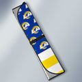 Los Angeles Rams Car Sunshade Custom US Flag Style - Gearcarcover - 3
