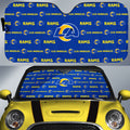 Los Angeles Rams Car Sunshade Sporty Team Collection - Gearcarcover - 1
