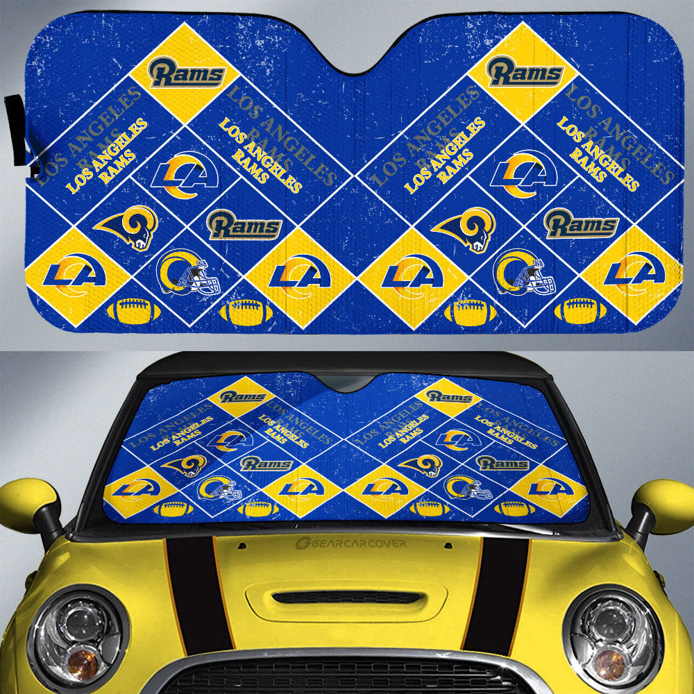 Patsy Rams Car Los Angeles Rams Car Sunshade Sporty Team Collection