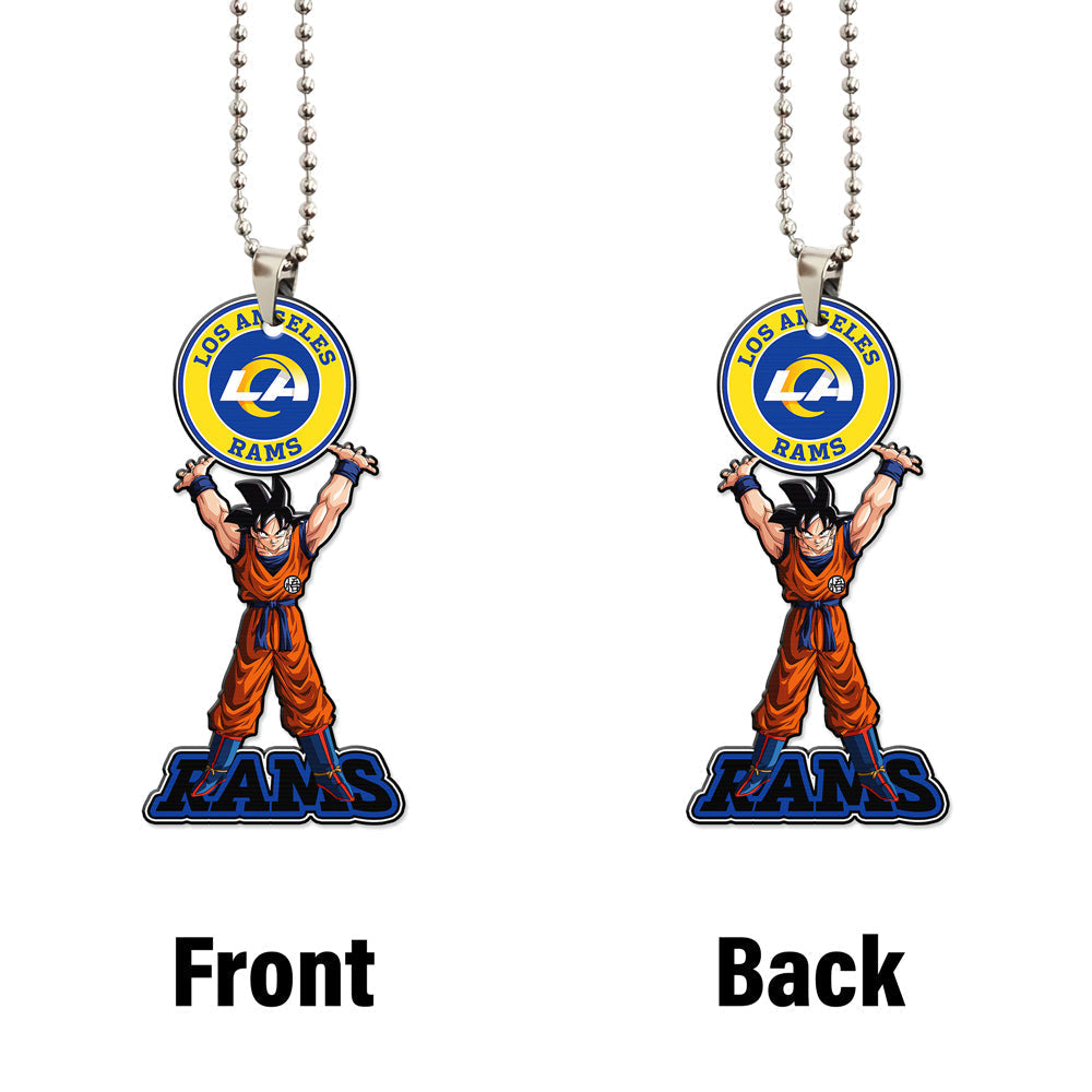 Los Angeles Rams Ornament Goku Car Accessories - Gearcarcover - 4