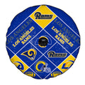 Los Angeles Rams Spare Tire Covers Camera Hole Sporty Team Collection - Gearcarcover - 4