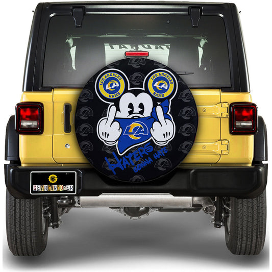 Los Angeles Rams Spare Tire Covers Custom Car Accessories - Gearcarcover - 1