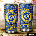 Los Angeles Rams Tumbler Cup Custom Car Accessories - Gearcarcover - 2