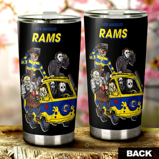 Los Angeles Rams Tumbler Cup Custom Car Accessories - Gearcarcover - 2