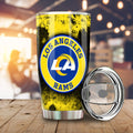 Los Angeles Rams Tumbler Cup Custom Car Accessories - Gearcarcover - 2