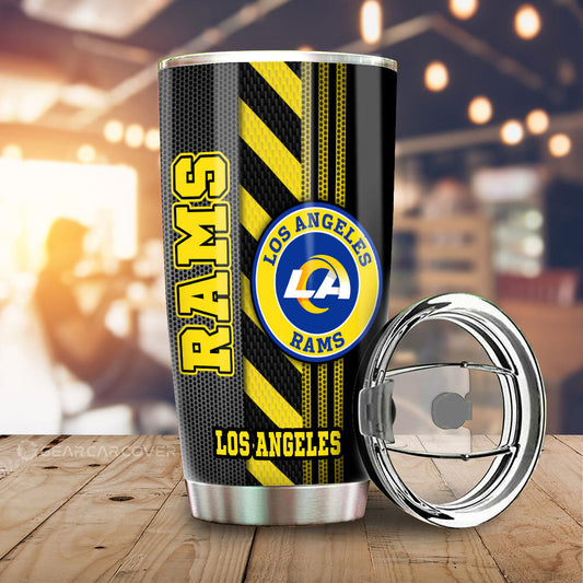 Los Angeles Rams Tumbler Cup Custom Car Accessories - Gearcarcover - 2