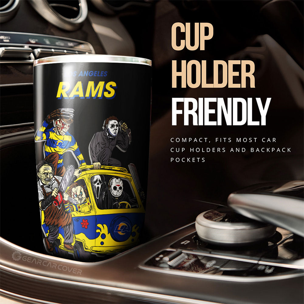 Los Angeles Rams Tumbler Cup Custom Car Accessories - Gearcarcover - 3
