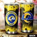 Los Angeles Rams Tumbler Cup Custom Car Accessories - Gearcarcover - 1
