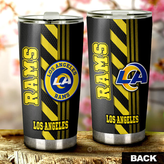 Los Angeles Rams Tumbler Cup Custom Car Accessories - Gearcarcover - 1