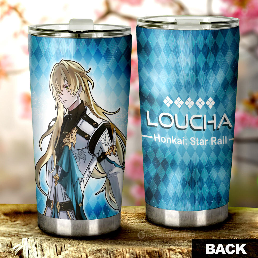 Loucha Tumbler Cup Custom Honkai Star Rail Car Accessories - Gearcarcover - 1