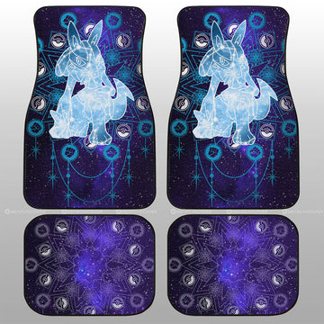 Lucario Car Floor Mats Custom Car Accessories - Gearcarcover - 1