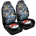 Lucario Car Seat Covers Custom Car Accessories For Fans - Gearcarcover - 3