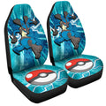 Lucario Car Seat Covers Custom Car Accessories For Fans - Gearcarcover - 3