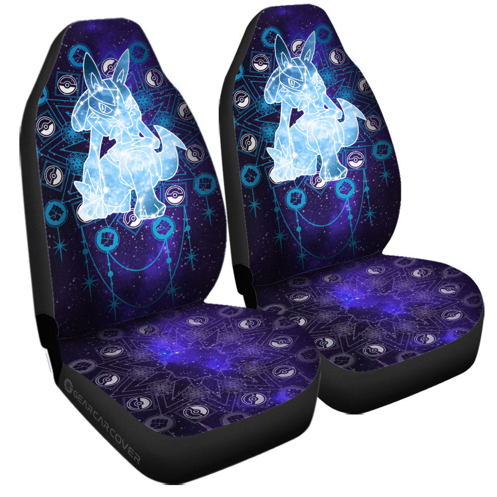 Lucario Car Seat Covers Custom Car Accessories - Gearcarcover - 3