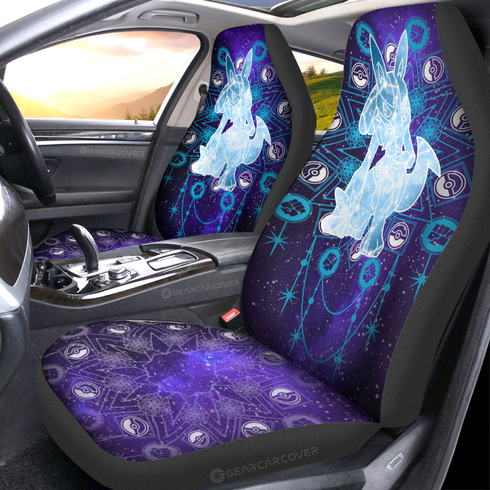 Lucario Car Seat Covers Custom Car Accessories - Gearcarcover - 1