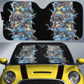Lucario Car Sunshade Custom Car Accessories For Fans - Gearcarcover - 1