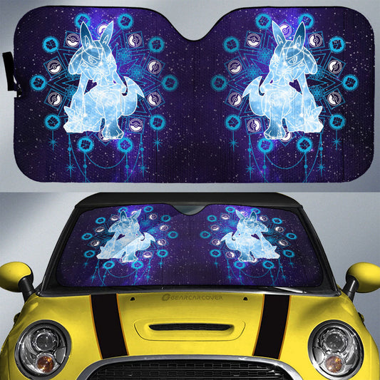 Lucario Car Sunshade Custom Car Accessories - Gearcarcover - 1