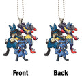 Lucario Ornament Custom Pokemon Evolution Car Accessories - Gearcarcover - 4