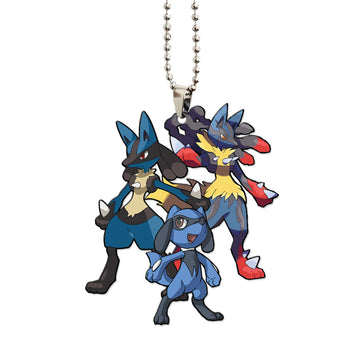 Lucario Ornament Custom Pokemon Evolution Car Accessories - Gearcarcover - 1