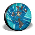 Lucario Spare Tire Cover Custom For Fans - Gearcarcover - 3