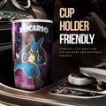 Lucario Tumbler Cup Custom Galaxy Manga Style - Gearcarcover - 2