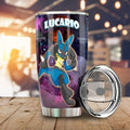 Lucario Tumbler Cup Custom Galaxy Manga Style - Gearcarcover - 1