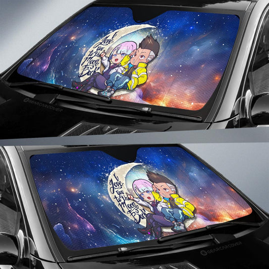 Lucy And David Car Sunshade Custom Car Accessories - Gearcarcover - 2