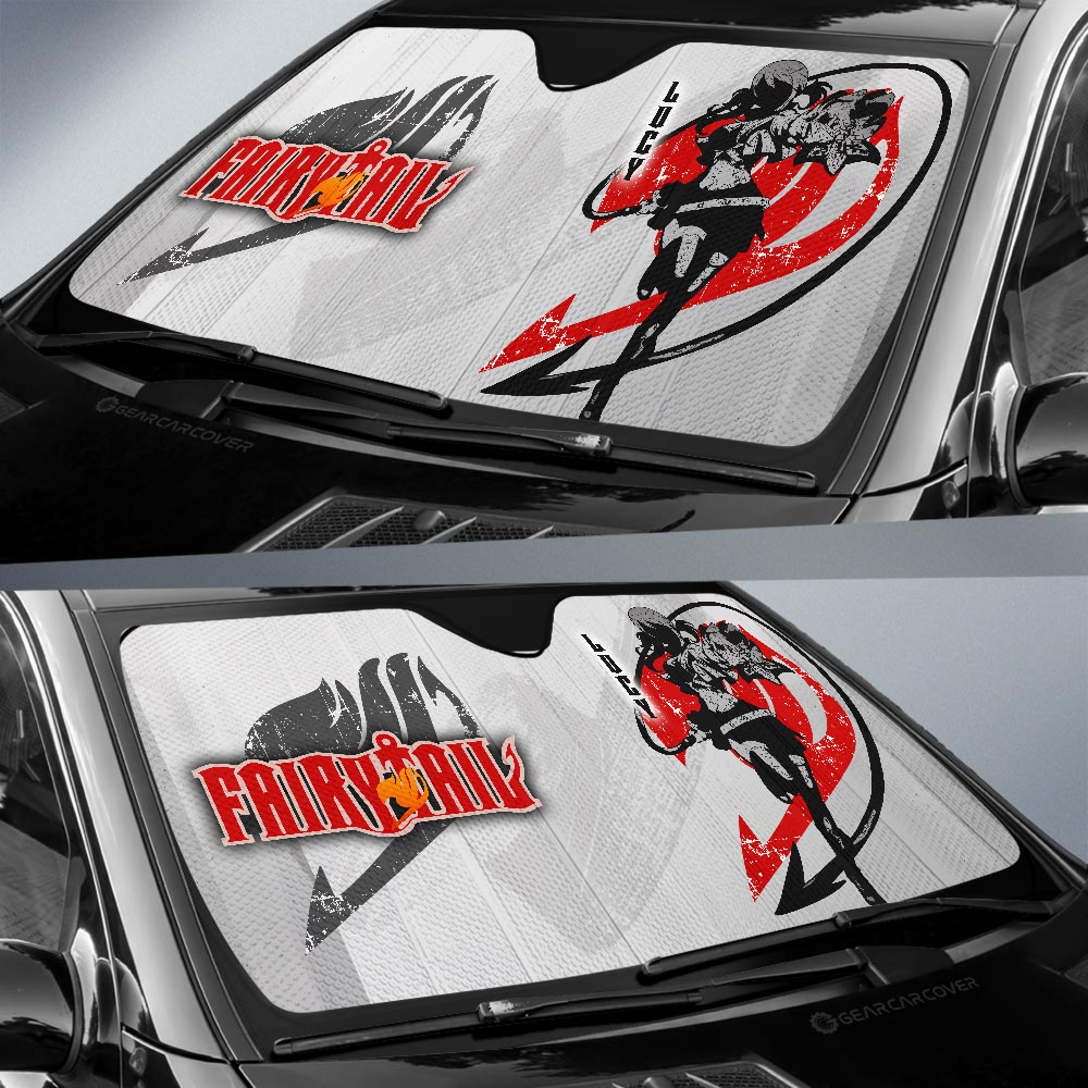 Lucy Heartfilia Car Sunshade Custom Car Accessories - Gearcarcover - 3