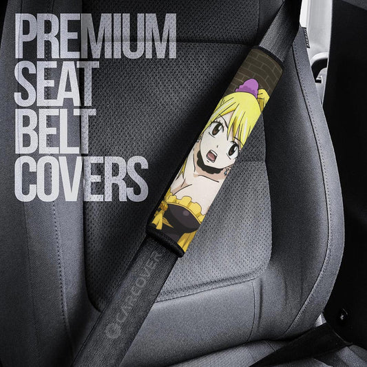 Lucy Heartfilia Seat Belt Covers Custom Car Accessories - Gearcarcover - 2
