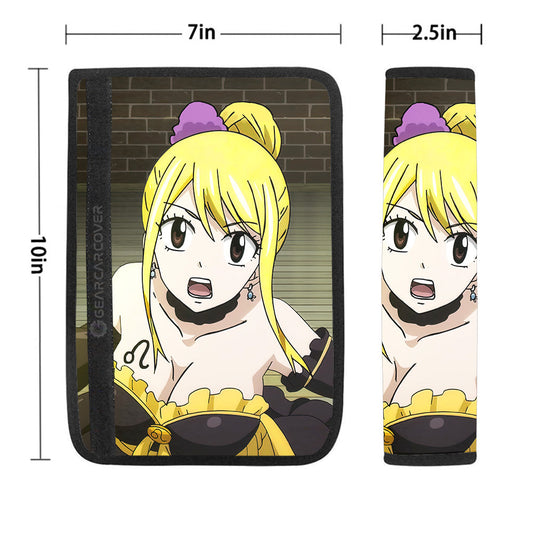 Lucy Heartfilia Seat Belt Covers Custom Car Accessories - Gearcarcover - 1