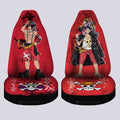 Luffy And Ace Car Seat Covers Custom Red Car Accessories - Gearcarcover - 2