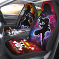 Luffy And Ace Car Seat Covers Custom Silhouette Style - Gearcarcover - 2