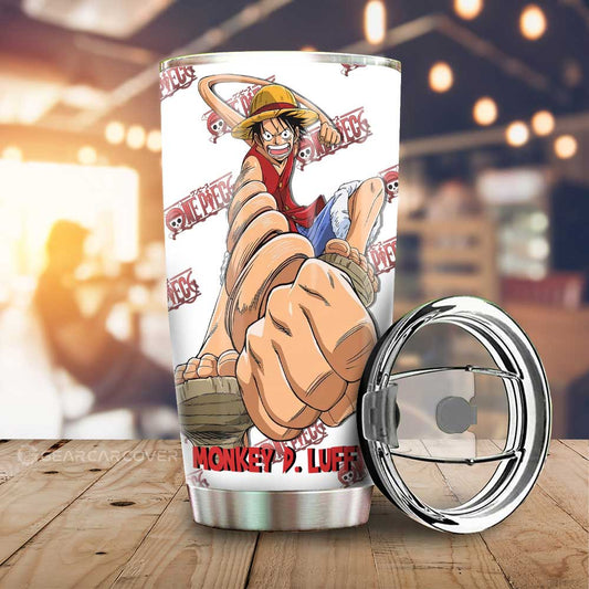 Luffy And Ace Tumbler Cup Custom - Gearcarcover - 2